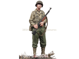 Alpine figurine 35321 US BAR Gunner 2nd ID 1/35