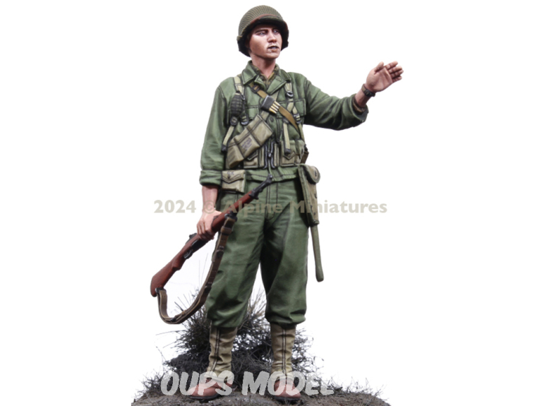 Alpine figurine 35322 US Infantry 2nd ID 1/35