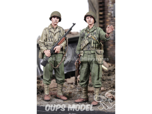 Alpine figurine 35323 US Infantry 2nd ID Set (2 figurines) 1/35