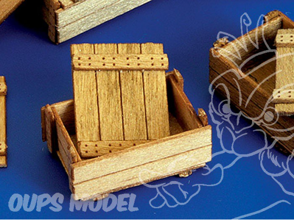 Plus Model 260 6 Caisses en bois 1/35