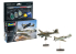 Revell maquette avion 63770 Model Set Messerschmitt Bf109E - Junkers Ju87B Stuka avec accessoires de base 1/144
