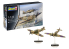 Revell maquette avion 63771 Model Set Supermarine Spitfire Mk.Ia Hawker Hurricane Mk.I avec accessoires de base 1/144