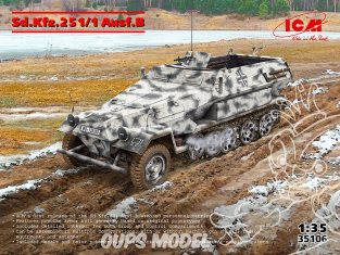 Icm maquette militaire 35106 Sd.Kfz.251/1 Ausf.B 1/35