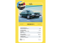 HELLER maquette voiture 56183 STARTER KIT STARTER KIT Jaguar XJS inclus peintures principale colle et pinceau 1/43