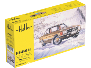 HELLER maquette voiture 80171 Mercedes-Benz Classe 450SL 1/43