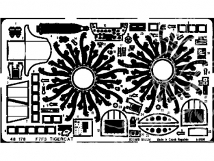 EDUARD photodecoupe avion 48178 F7F-3 1/48