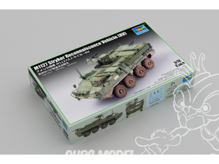 Trumpeter maquette militaire 07422 M1127 Stryker Reconnaissance Vehicle (RV) 1/72