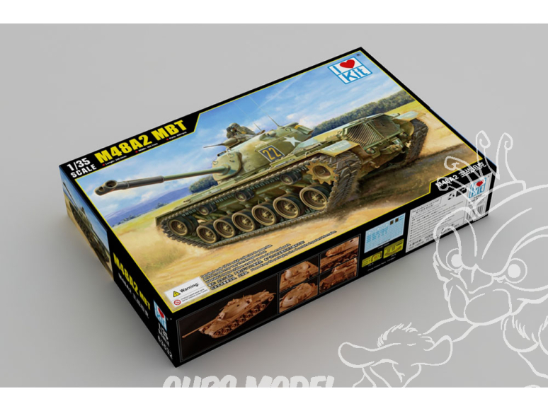 I Love Kit maquette militaire 63532 M48A2 MBT 1/35
