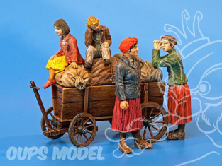 Plus Model 292 Personnages Refugies 1/35