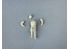 Copper State Models personel F32-065 Un estafette britannique poussant sa moto 1/32