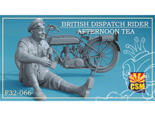 Copper State Models personel F32-066 Thé de l'après-midi du British Dispatch Rider 1/32