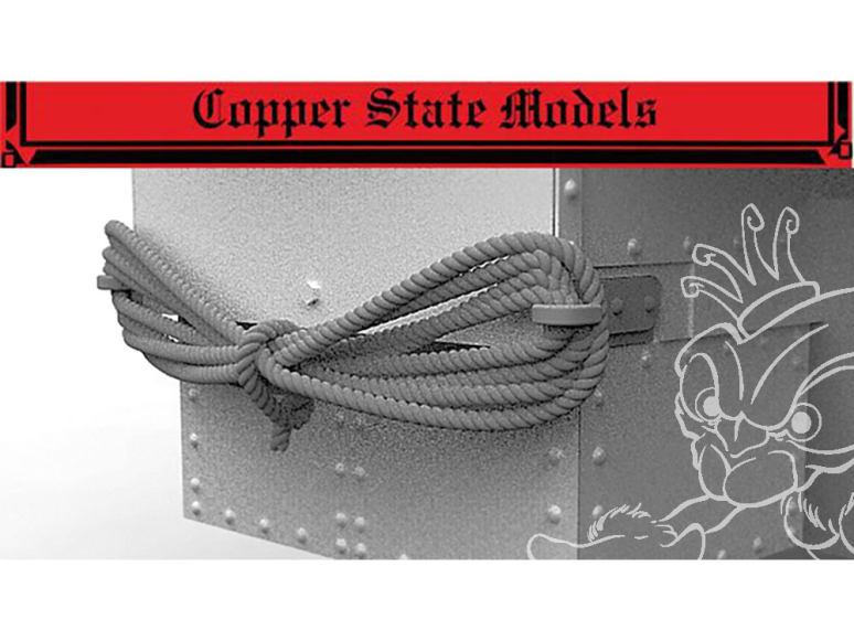 Copper State Models maquettes militaire A35-052 Corde de remorquage Garford-Putilov 1/35