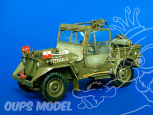 Plus Model 243 Set de conversion Jeep Patton 1/35