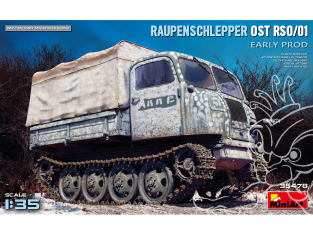 Mini Art maquette militaire 35478 RAUPENSCHLEPPER OST RSO/01 EARLY PRODUCTION 1/35