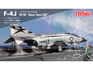 Fine Molds avion FF04 Chasseur F-4J de l'US Navy VF-96 « Showtime 100 » 1/72