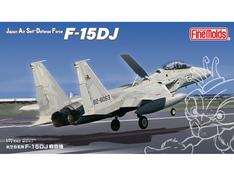 Fine Molds avion FP52 Chasseur F-15DJ de la Force aérienne d'autodéfense japonaise 1/72