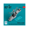 ResKit Avion RSU48-0290 Cockpit Rafale C édition de base décalcomanies 3D kit Revell/Academy imprimé en 3D 1/48