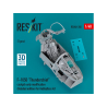 ResKit Avion RSU48-0350 Modification précoce cockpit F-105D Thunderchief édition détailléekit HobbyBoss (imprimé en 3D) 1/48