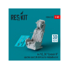 ResKit Avion RSU48-0228 Siège éjectable A-7 (E, D) Corsair II SJU-8/A late kit HobbyBoss imprimé en 3D 1/48