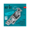 ResKit avion RSU48-0336 Modif tardive cockpit F-105D Thunderchief édition de base décalcomanies 3D kit HobbyBoss imprimé 3D 1/48