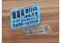 Eduard Space décalques 3D 3DL48215 F-14D Great Wall Hobby 1/48