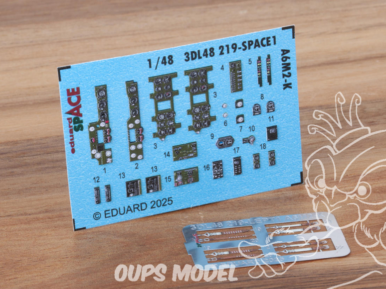 Eduard Space décalques 3D 3DL48219 A6M2-K Eduard 1/48