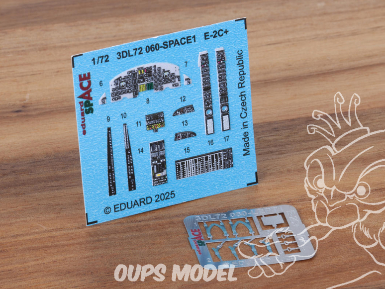 Eduard Space décalques 3D 3DL72060 E-2C+ Heller 1/72