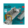 ResKit avion RSU48-0187 Baie de chargement OV-10A « Bronco » pour kit ICM (imprimé en 3D) 1/48