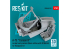 ResKit Avion RSU48-0318 Cockpit A-7E Corsair II première version édition de base décalcomanies 3D kit Hasegawa imprimé 3D 1/48