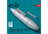 ResKit avion RSU48-0359 Réservoir de carburant central de 230 gallons pour OV-10A, B, C USAF et autres AF 1 pièce en 3D 1/48