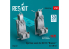 ResKit avion RSU48-0366 SIÈGES ÉJECTABLES POUR OV-10 BRONCO 2 PIÈCES POUR KIT ICM IMPRESSION 3D 1/48
