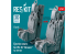 ResKit avion RSU48-0366 SIÈGES ÉJECTABLES POUR OV-10 BRONCO 2 PIÈCES POUR KIT ICM IMPRESSION 3D 1/48