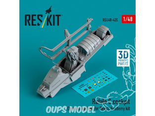 ResKit avion RSU48-0420 COCKPIT DU RAFALE C ÉDITION DÉTAILLÉE POUR KIT REVELL/ACADEMY IMPRESSION 3D 1/48