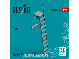 ResKit avion RSU48-0436 ÉCHELLE D'ACCÈS RAFALE C IMPRIMÉE EN 3D 1/48