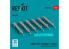 ResKit kit armement Avion RS48-0422 AASM-250 « MARTEAU » 6 pièces imprimées en 3D 1/48