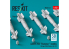 ResKit kit armement Avion RS48-0422 AASM-250 « MARTEAU » 6 pièces imprimées en 3D 1/48