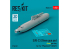 ResKit kit armement Avion RS48-0471 SUU-23 20MM GUN POD FERMÉ GUN BAY POUR F-4 PHANTOM II USAF 1 PCS IMPRIMÉ 3D1/48