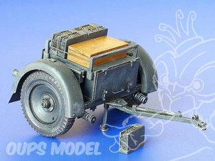 Plus Model 179 Remoque a munitions Sd.Anh.33 pour Nebelwerfer 1/35