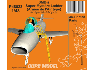 Special Hobby 3D Print P48023 Échelle Super Mystère SMB-2 (type Armée de l'Air) pour kits Special Hobby 1/48