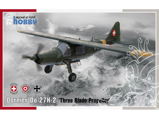 Special Hobby maquette avion 72506 Dornier Do-27H-2 « Hélice tripale » 1/72