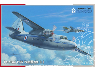 Special Hobby maquette avion 72524 Percival P.66 Pembroke C.1 1/72