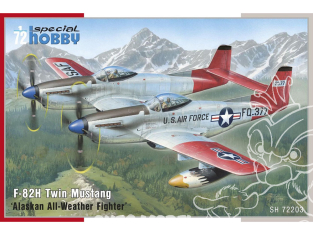 Special Hobby maquette avion 72203 F-82H Twin Mustang « Combat tout temps en Alaska » 1/72