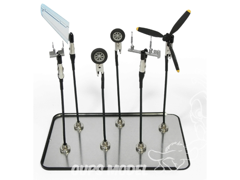 Mig accessoire 8582 Pinces magnétiques avec support