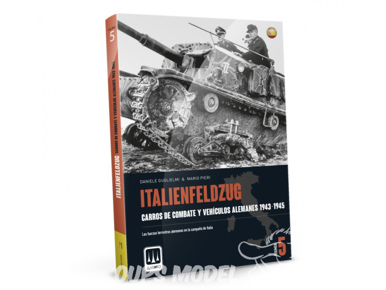 MIG Librairie 6306 ITALIENFELDZUG - Chars et véhicules Allemands 1943 - 1945 Vol.5 en Castellano