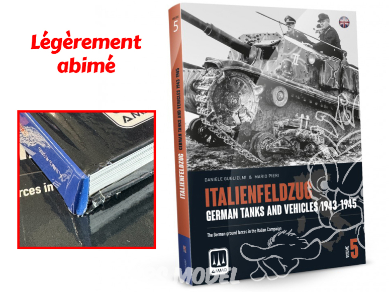 Abimé MIG Librairie AB-6305 ITALIENFELDZUG - Chars et véhicules Allemands 1943 - 1945 Vol.5 en Anglais