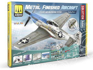 MIG Solution Box 7732 Avions finition métallique Couleurs et Vieillissement - Livre Français (multilangues)