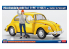 Hasegawa maquette voiture 52420 Volkswagen Coccinelle 1967 avec figurine de fille 1/24