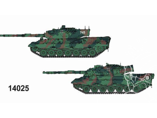 Dragon maquette militaire 14025 Leopard 1A4 + Leopard 1A5 - Panzer Korps 1/144