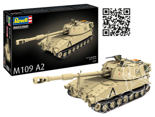 Revell maquette militaire 03361 Obusier automoteur M109 A2 1/72