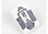 Red Fox Studio Tableaux de bord 3D avion RFQS-32208 Focke Wulf Fw 190A-8 Revell 1/32